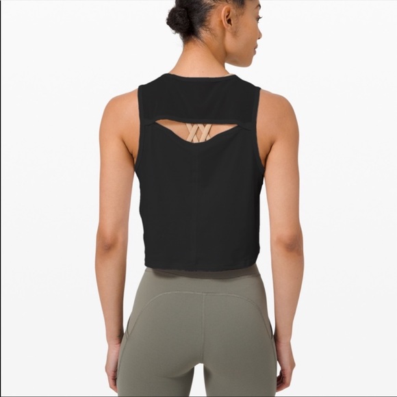 Lululemon Sculpt Tank Cropped - Picture 3 of 5